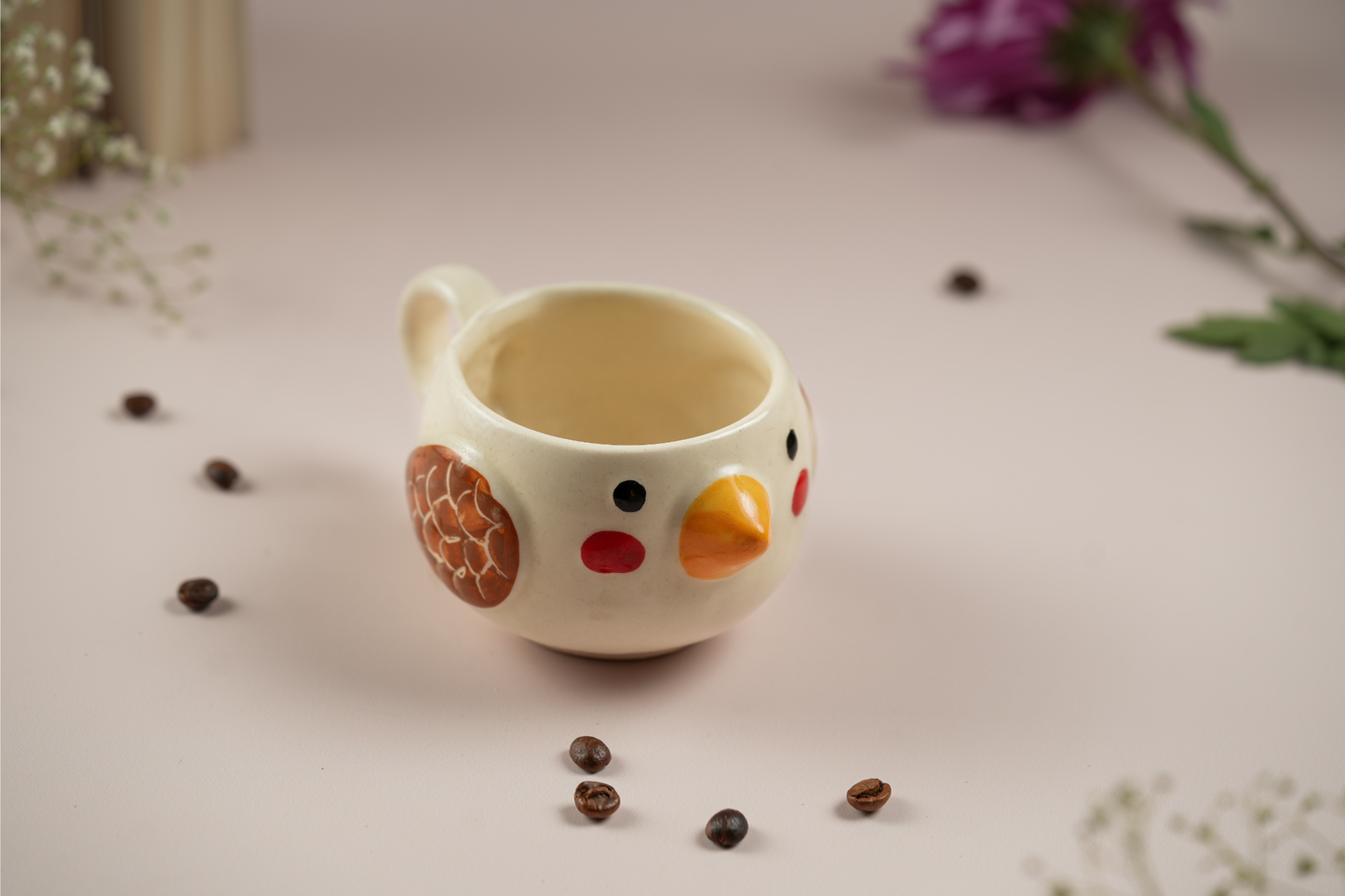 Handcrafted Bird Coffee Mug